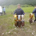 les cloches pour les vaches de la transhumance en Ossau