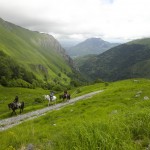 en allant vers les crêtes de Sède de Pan