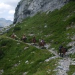 Descente vers Cézy Vallée d'Ossau