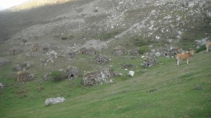 cabanes en toît de pierre / Asturies